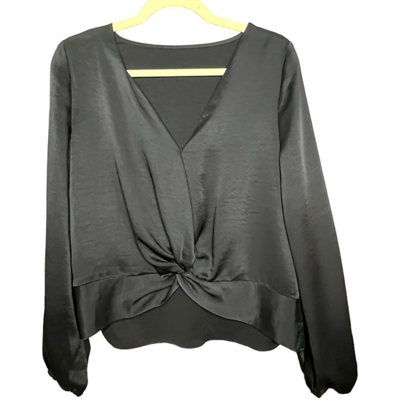 W/ISH The Label Infinity Blouse In Dark Ink Size Small - Picture 4 of 8